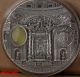Palau 2013 10$ Mineral Art St.  Peter Basilica Vatikan 2 Oz Silver Coin Amber Australia & Oceania photo 8