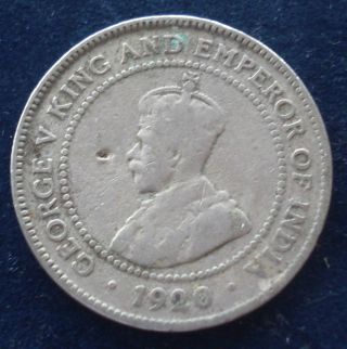 Jamaica 1920 George V Penny Lower Grade Collectible photo
