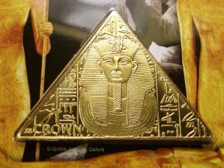 2008 Isle Of Man Tutankhamun Pyramid Coin - Isle Of Man photo