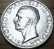 1927 Italy Silver 5 Lire - - Look Italy, San Marino, Vatican photo 1