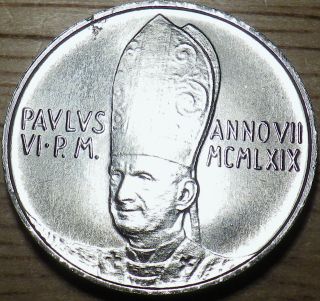 1969 Vatican City 10 Lire - Bu - Look photo