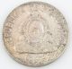 1933 Honduras One Lempira Silver Coin Au Philadelphia Almost Uncirculated Km 75 North & Central America photo 1