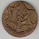 Israel 1967 Victory Medal Dayan - Rabin / Idf/ Six Day War 59mm Bronze, Middle East photo 1
