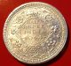 Rare 1944 Silver British India Half 1/2 Rupee.  Surfaces India photo 2