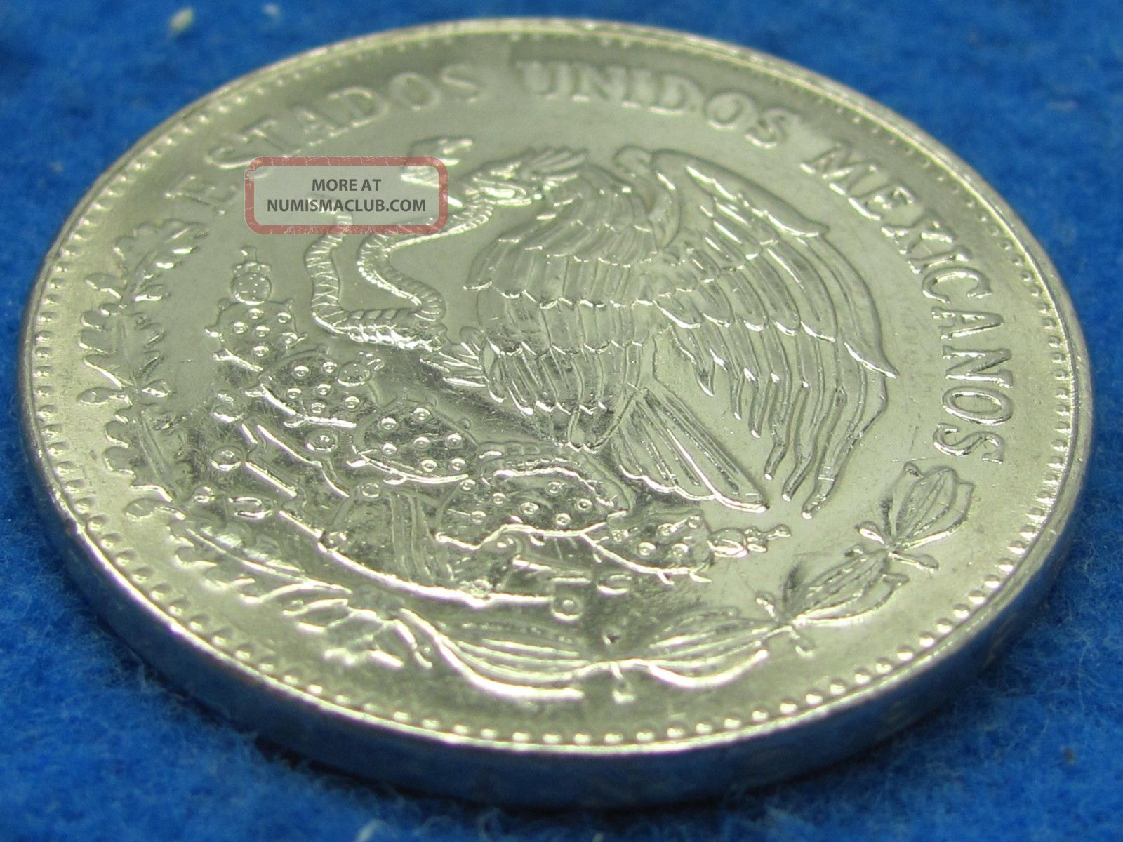 Uncirculated Large 1981 20 Peso Cultura Maya Commemorative Mexican Coin uncirculated-large-1981-20-peso-cultura-maya-commemorative-mexican-coin