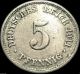 Germany - German Empire,  German 1911f 5 Pfennig Coin - Great Coin Germany photo 1