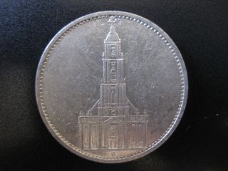 Germany: Third Reich 1934g 5 Reichmark 90 Silver photo