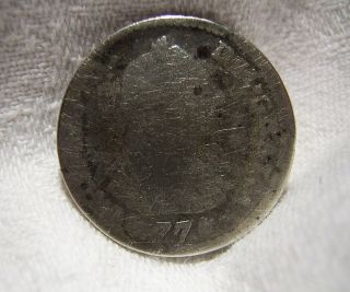 1776 Spain / Bolivia 1 Reale Silver Coin J.  R.  Worn - Historical Interest photo