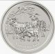Ready To Ship 2015 Perth Australia Lunar Goat 1/2 Oz Silver Coin Australia photo 2