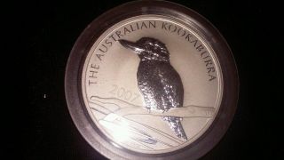 2007 2oz Australian Kookaburra Coin - Proof And Uncirculated photo