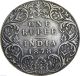 1878 India One Rupee Silver Empress Victoria Patina B199 India photo 3