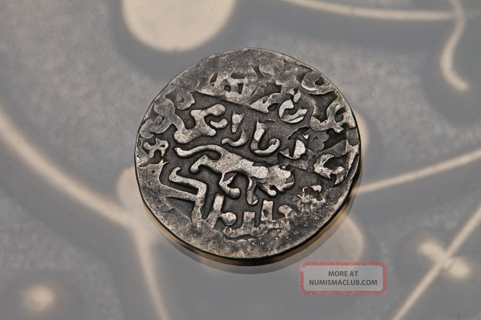 Islamic Qutlughkhanid Muzaffar Al - Din Shah Sultan 692 - 704ah Ar Dirham Zeno 49456 Coins: Medieval photo