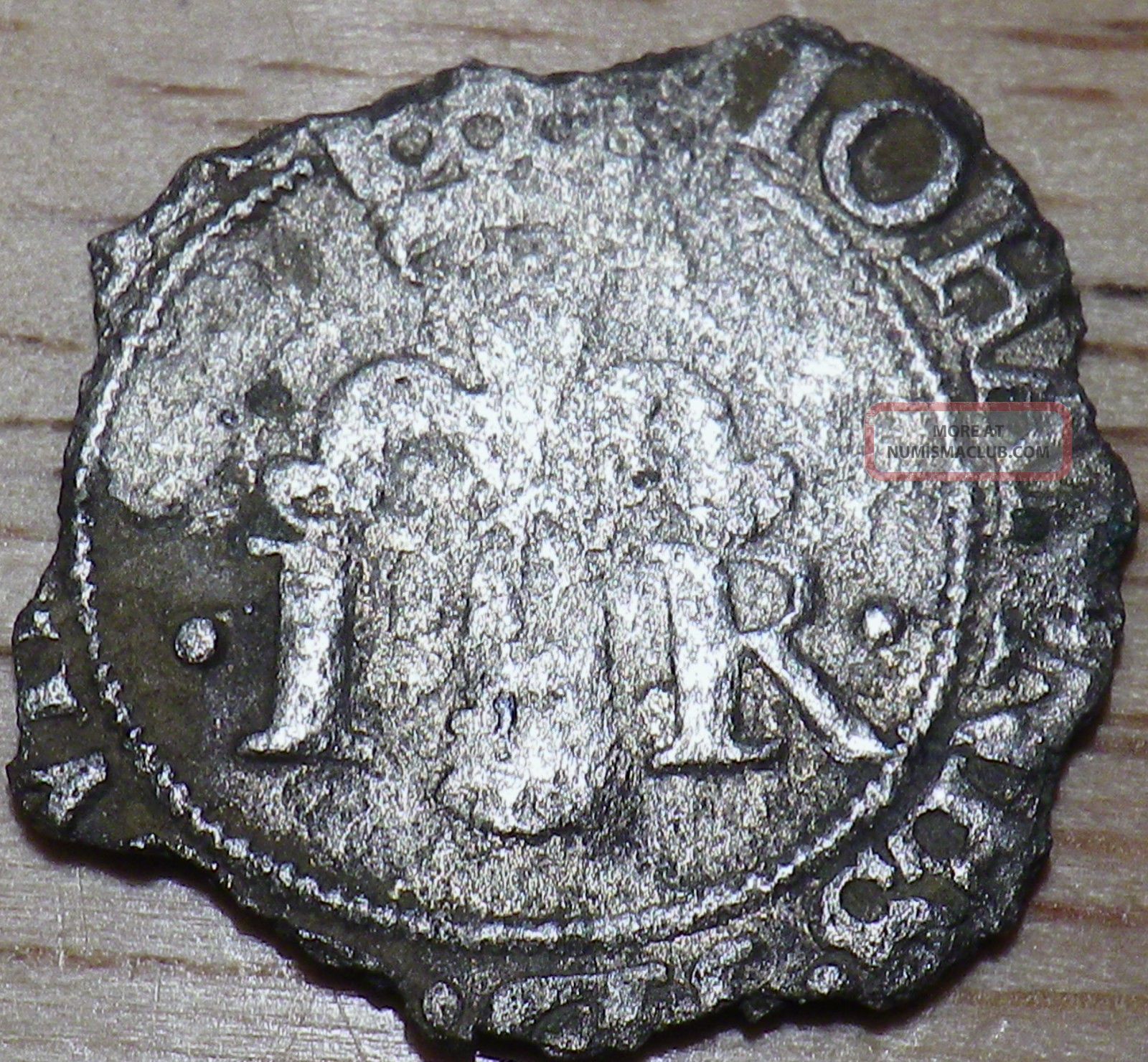 1582 Unknown Old Silver Hammered Coin - Look (f) Coins: Medieval photo