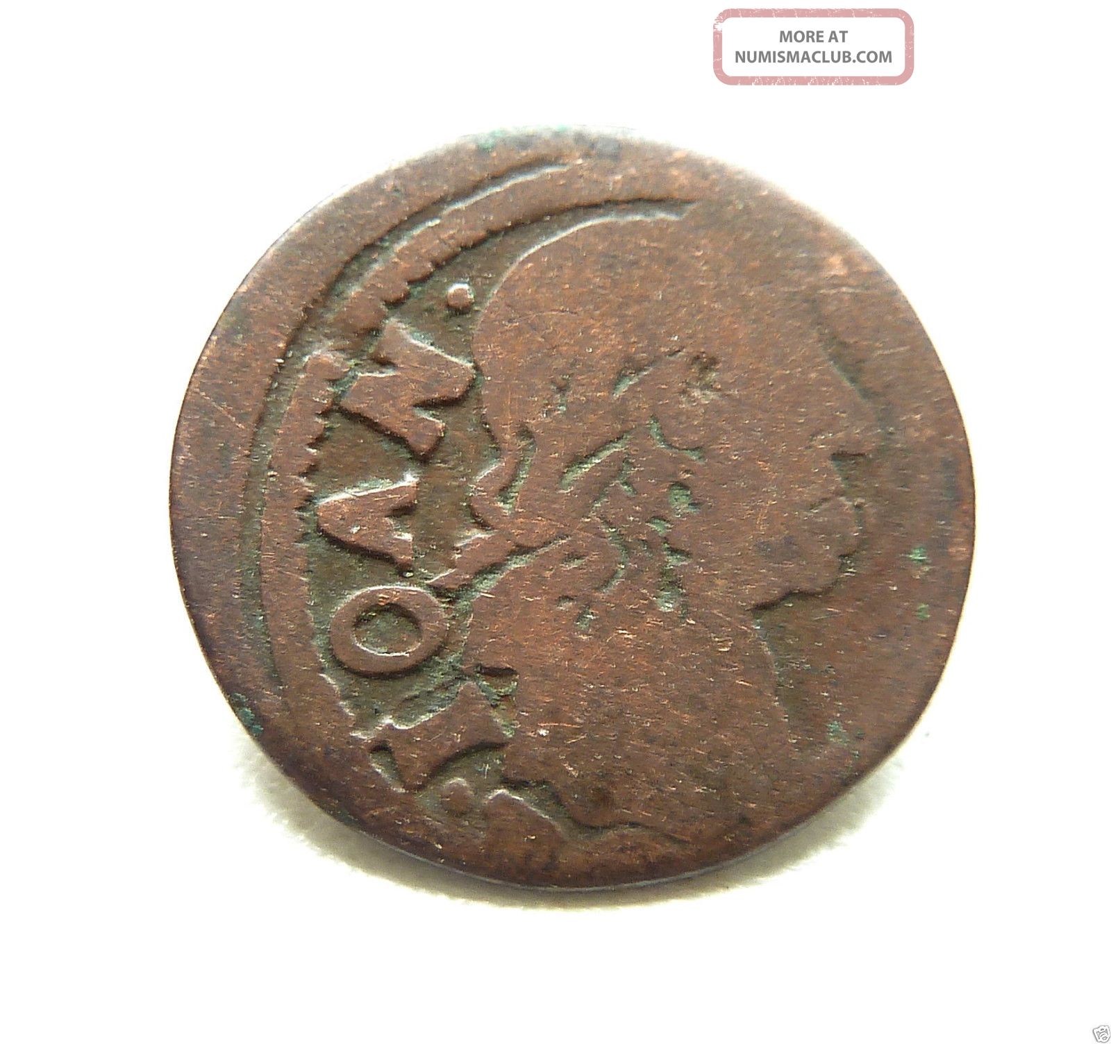 Poland Medieval Copper Coin Solidus.  (o16) Coins: Medieval photo