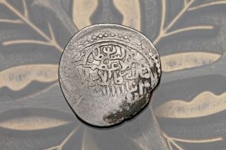 Islamic Timurids Iskandar 812 - 817ah Ar Tanka Qumm Zeno Coin 52079 photo