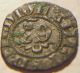 1395 - 1402 Italy Milan Duke Gian Galeazzo Visconti Denaro - Type 1 - Mediolani - R2 Coins: Medieval photo 3