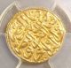 Ah926 (1520) Ottoman Empire,  Suleyman I (the Magnificent) Gold Sequin Pcgs Au58 Coins: Ancient photo 1