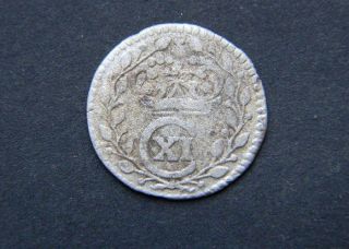 Sweden Silver Coin Carl Xi I Ore 1667.  Km 250 F. photo