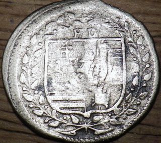 1694 German Silver 2 Albus - Hesse Darmstadt - Look photo