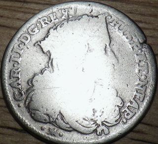 1692 Italy Silver 1 Tari 20 Grana - Naples Sicily - Look photo