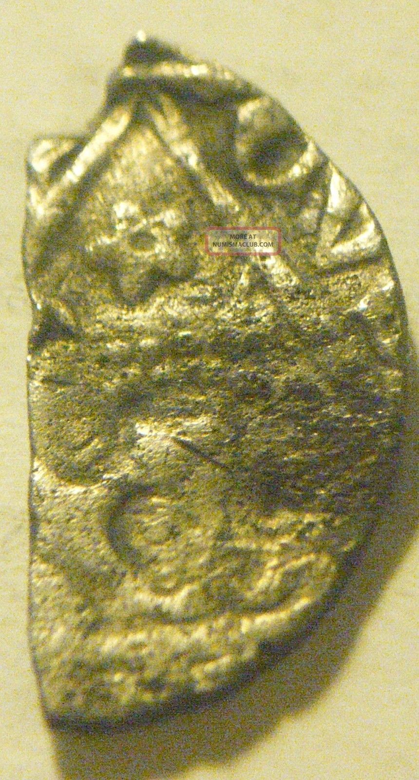 1251 - 1254 Ireland Henry Iii Silver Long - Cross Cut Half (1/2) Penny - Dublin Coins: Medieval photo