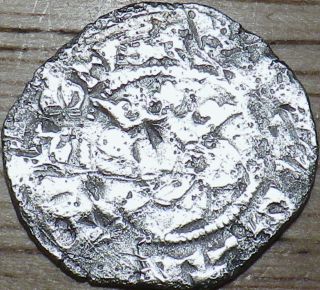 1279 Edward I Silver Hammered Penny - Awesome Coin - Look photo