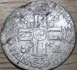1595 France Silver 1 Douzain - Great Coin - Look photo