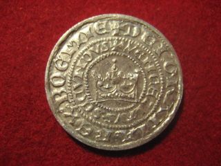 Coin Some European Medieval Coin photo