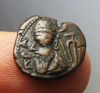 Elymais Kingdom,  Phraates Mid 2nd Century A.  D,  Æ Drachm photo