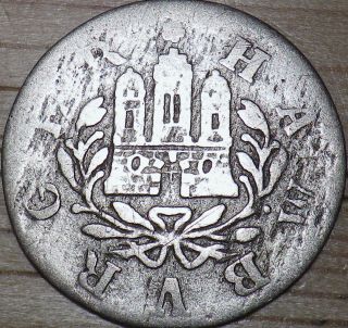 1750 German Silver 1 Schilling - Hamburg - Look photo
