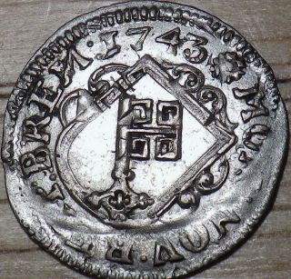 1743 German Silver 1 Groten - Bremen - Look photo