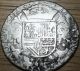 1572 Spanish Netherlands Silver 1/5 Ecu - Brabant - Larger Coin - Look Europe photo 1