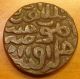 Old Unattributed Islamic Coin Probably Indian Copper 19mm 9.  7 G Vf N/r Coins: Medieval photo 1