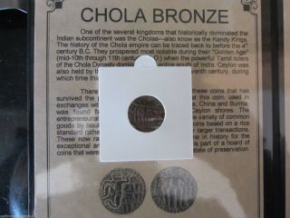1 - Ancient Chola Bronze 1000 - 1100ad - India & Ceylon Area Display Album & photo