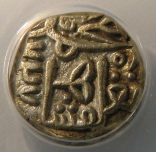 1327 India (delhi Sultanate) - 10 Gani - Anacs Au50 - Ah727 photo