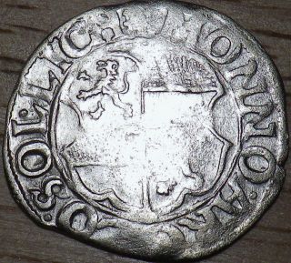 1591 German Silver 2 Kreuzer - Solms Licht - Look photo