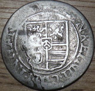 1612 German Silver 3 Kreuzer - Hanau Lichtenberg - Look photo