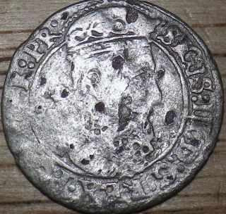 1627 Poland Silver 1 Grosz - Danzig - Look photo