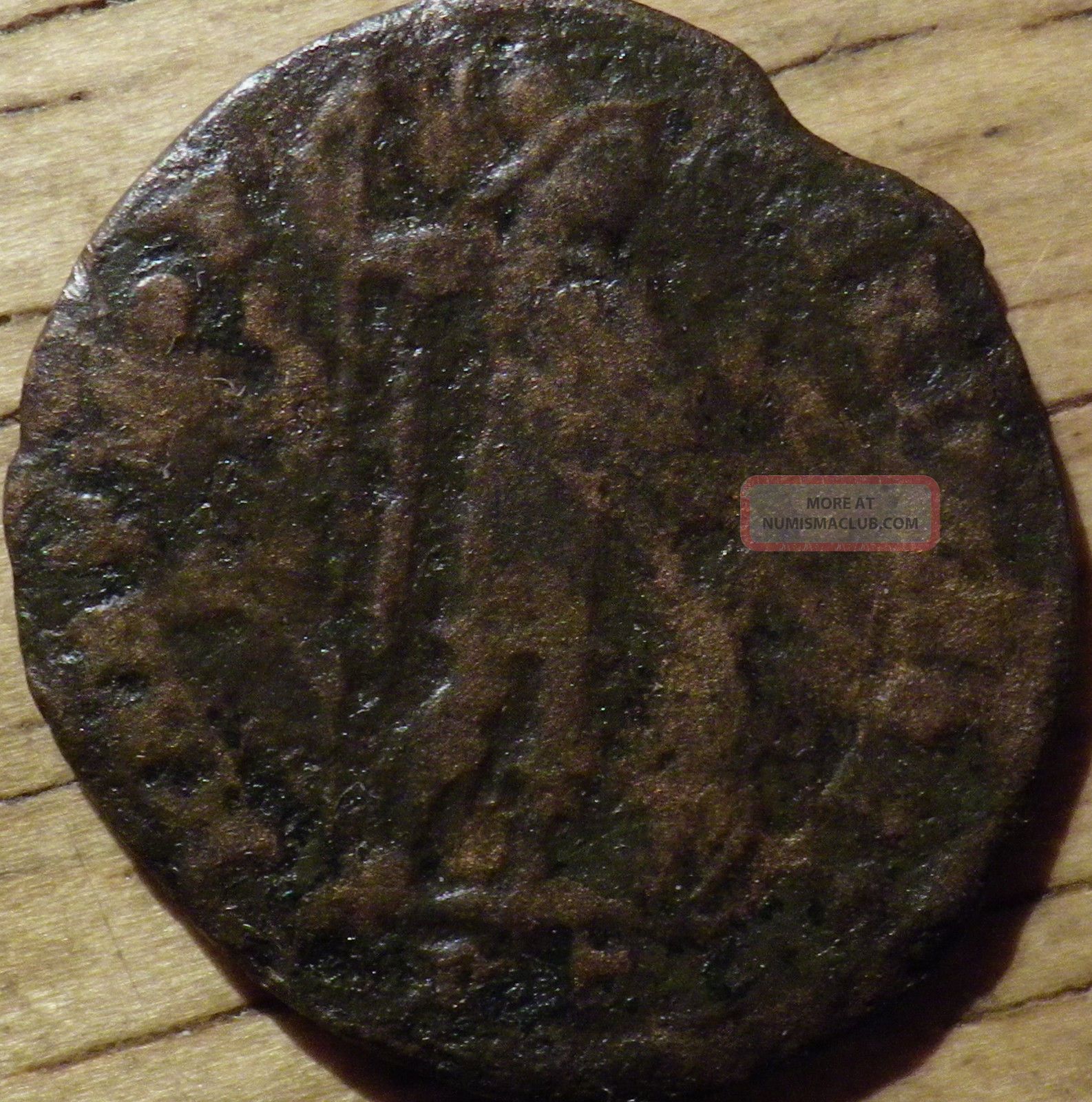 Unknown Old Standing Saint Coin - Look (c) Coins: Medieval photo