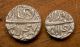 Mughal India Akbar Lahore Azar Ie48 1/4 & Di Ie47 1/2 Rupee Km 66.  3 & 58.  2 Coins: Medieval photo 6