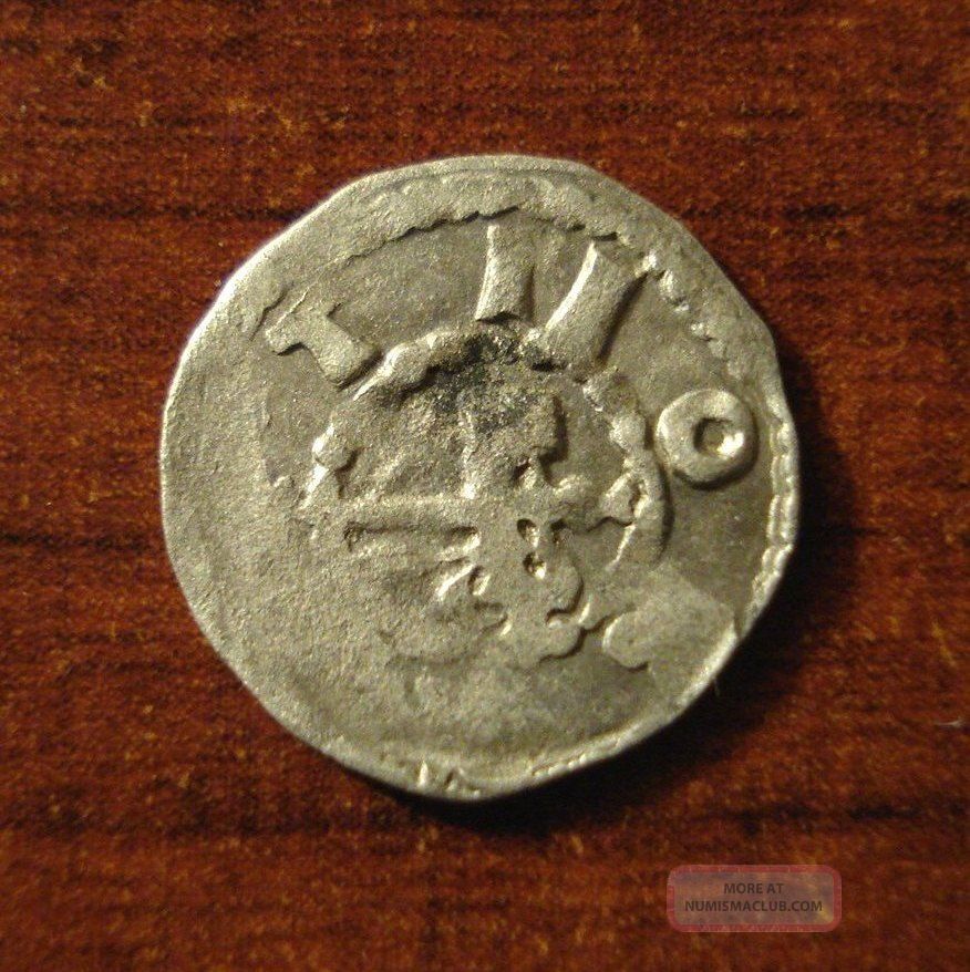 1468 - 1473 Artig - Pfennig Andreas Peper Dorpat - Tartu Livländischer Orden Coins: Medieval photo