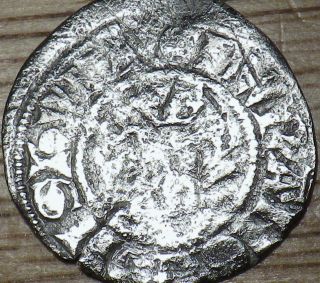 1327 Edward Iii Silver Hammered Penny - Great Coin - Look photo