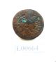 Poland Medieval Copper Coin Solidus 1666 Y. Coins: Medieval photo 1