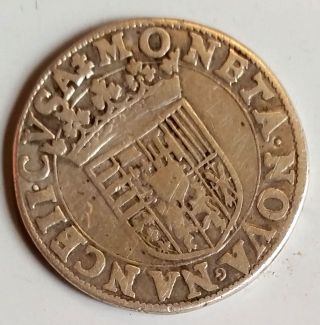 Teston - Charles Iii (1545 - 1608) - France (nancy) - Silver - Rare photo
