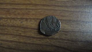 Lithuanian Medieval Copper Coin Solidus,  Possible Miss - Strike,  Ungraded photo