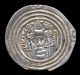 209 - Indalo - Arab - Sasanian.  Khusro Ii.  Ar Drachm Year 38.  Fars Coins: Medieval photo 1