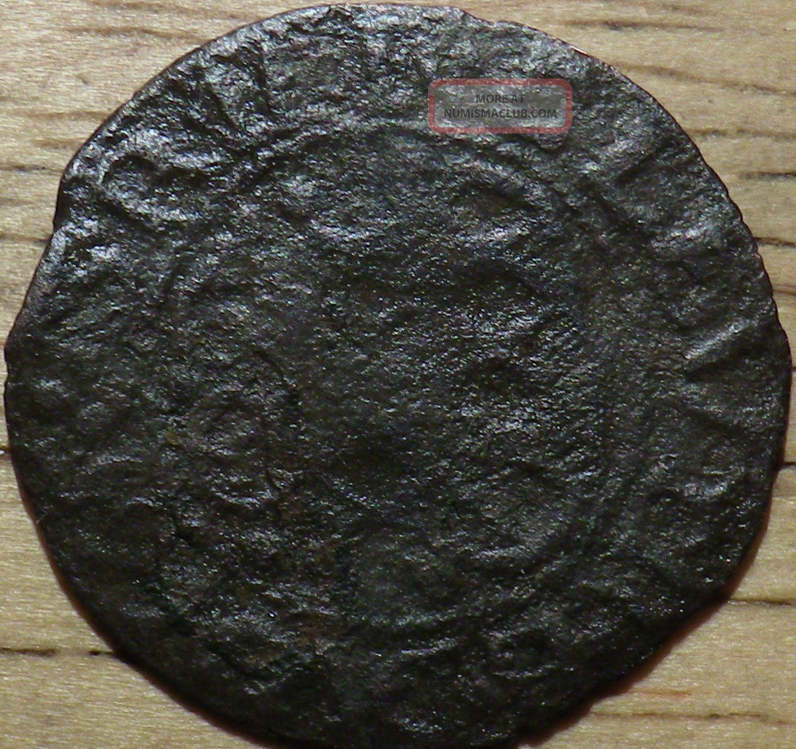 Unknown Very Old Copper Coin - Great Coin - Look (f) Coins: Medieval photo