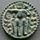 India,  Cholas,  Queen Lilavati,  Ae Massa,  1197 - 1200,  1209 - 10,  1211 2 Coins: Medieval photo 1