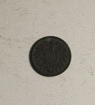 1918 German 10 Pfennig Zinc Eagle Coin Ww1 Germany Deutsches Reich World War 1 photo