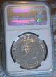 2014 1 Ounce Silver £2 Britannia Lunar Horse Obverse Error Coin Mule Ms69pl Coins: World photo 1